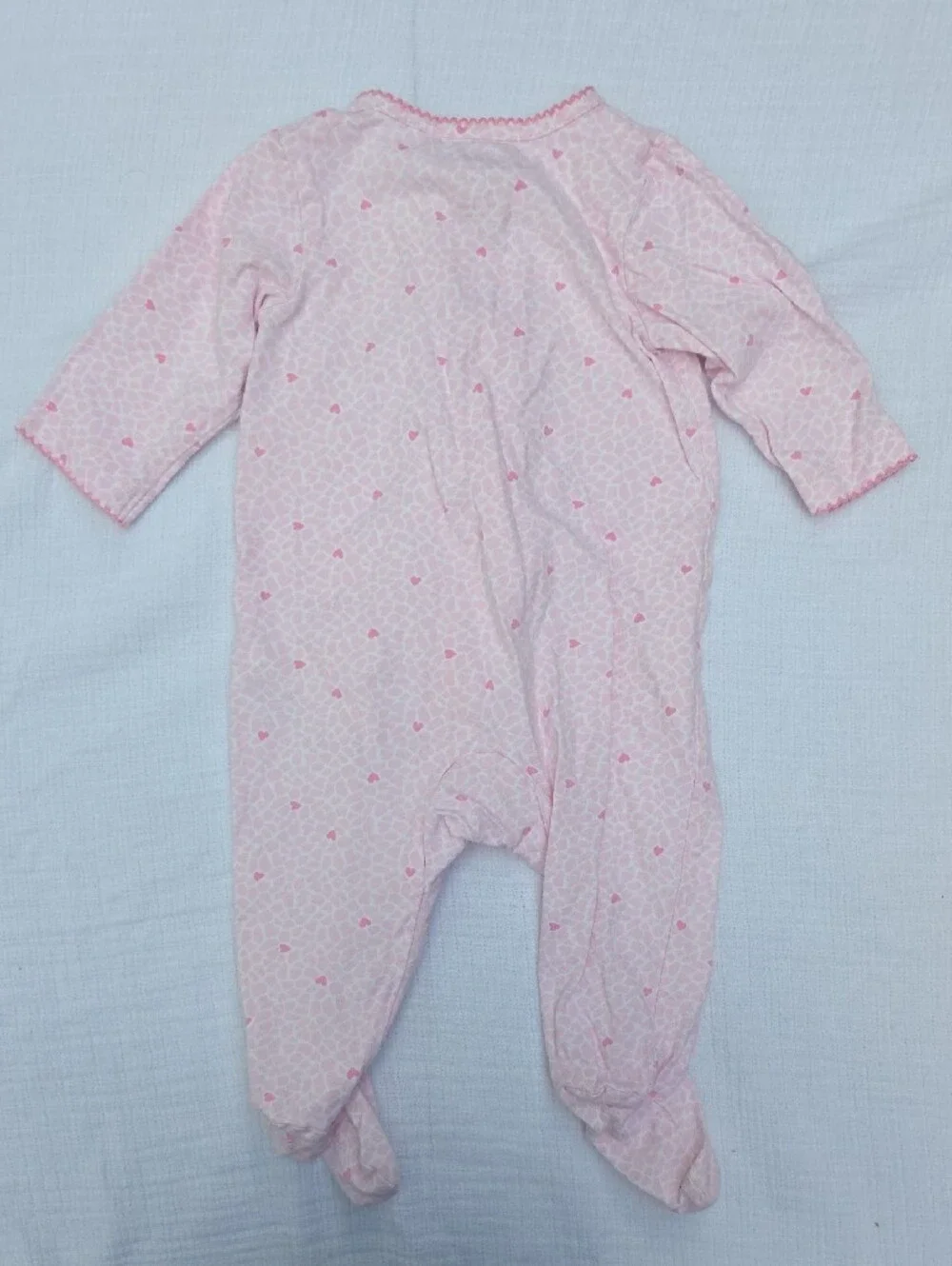 Baby Girl 5-pack Pink Multi Footed Sleepers 0-3 Months